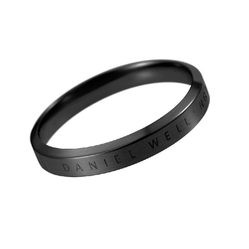 Daniel Wellington Stainless Steel Classic Ring Black