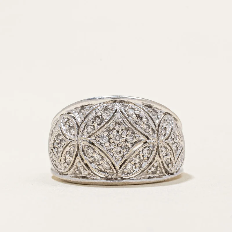 Diamond Cocktail Ring | 0.40ctw | SZ 6.5 |