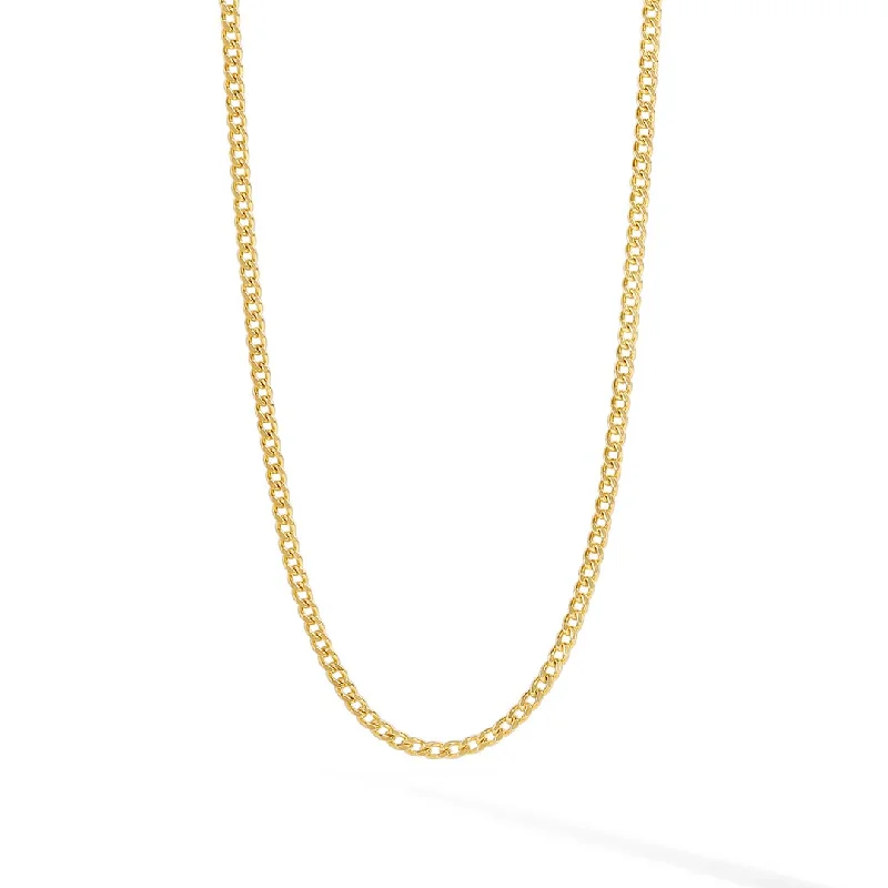 1.5mm Cuban Chain Necklace