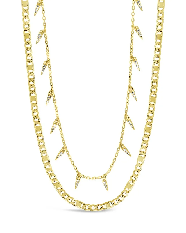 Chain & Charm Necklace Set