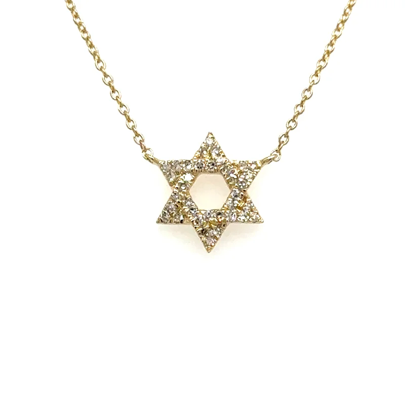 Petite Diamond Star of David - RN2210KYD