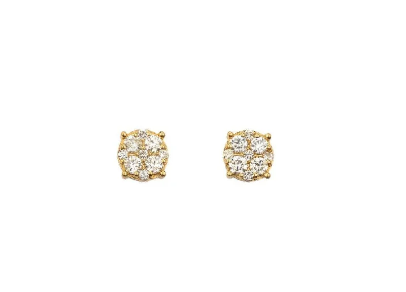 0.74CT Diamond Earrings