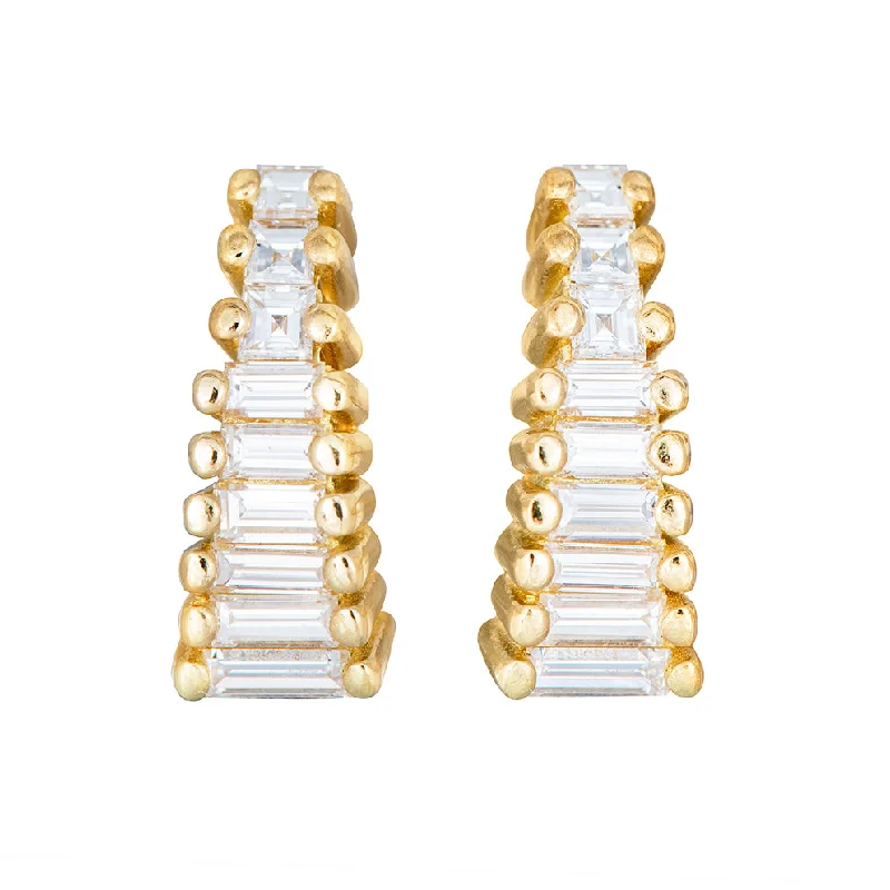 Art Deco Diamond Earrings