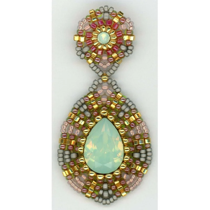 MIGUEL ASES OPAL PASTEL TEARDROP EARRING-2"