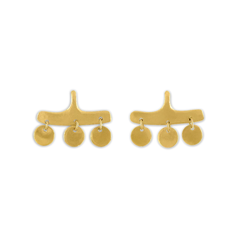 Gold Syca Earrings