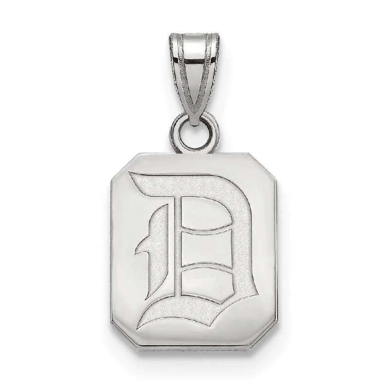 14k White Gold Duquesne U Small Pendant