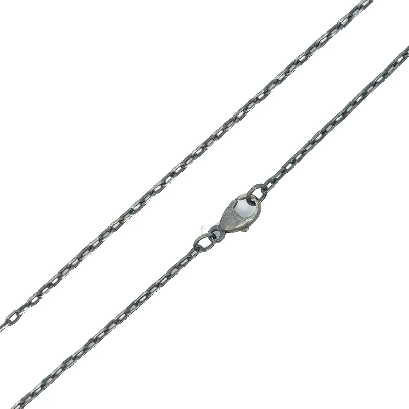 Elegant Jewelry, Exclusive Prices – Shop Now 1.7mm Silver Patina Chain