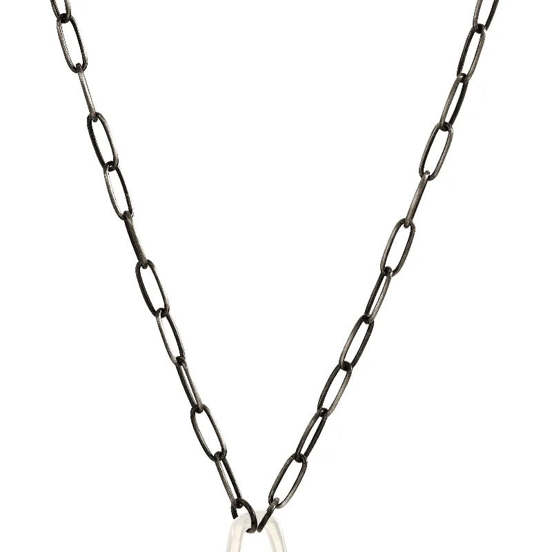 Best Jewelry Deals – Shop Premium Pieces At Great Prices 2.9mm Silver Patina Link Hinge Chain