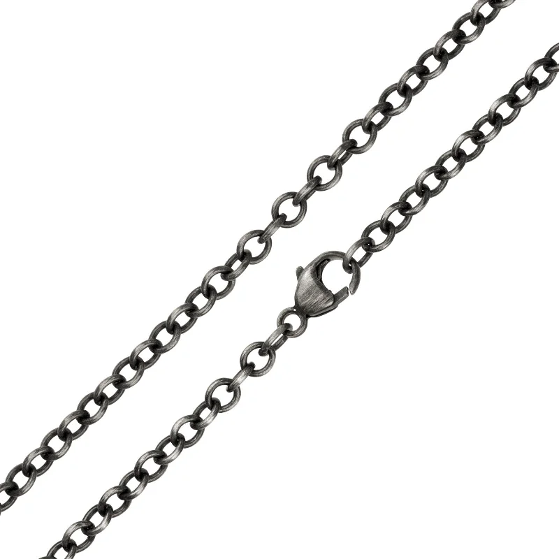 Last Chance To Grab Your Favorite Jewelry At A Discount 3mm Silver Patina Chain