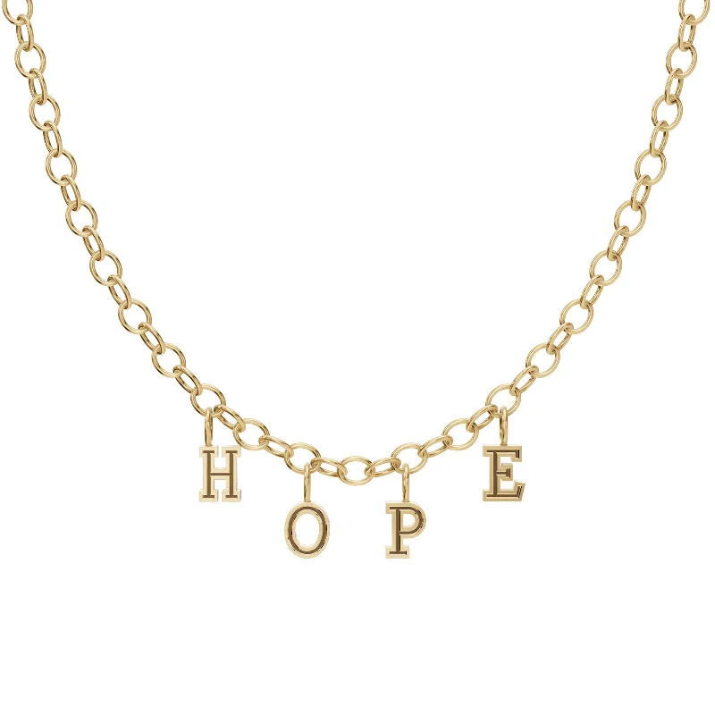 Buy More, Save More On Stunning Jewelry Pieces 4.8mm Gold Hope Chain