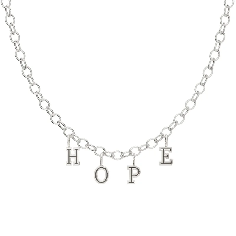 Affordable Glamour – Premium Jewelry For Less 4.8mm Silver Hope Chain