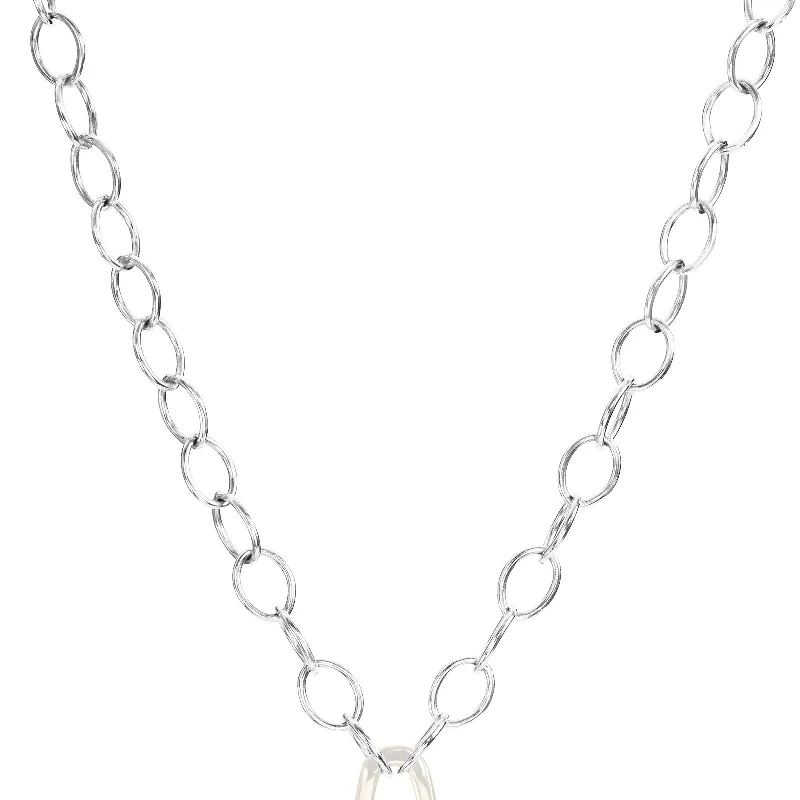 Sparkle More For Less – Jewelry Sale Happening Now 6.3mm Silver Hinge Chain