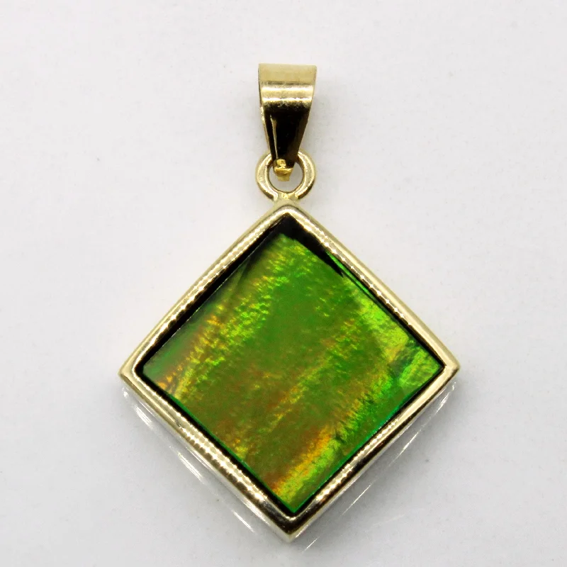 Handcrafted Beauty At Affordable Prices Ammolite Pendant | 2.60ct |