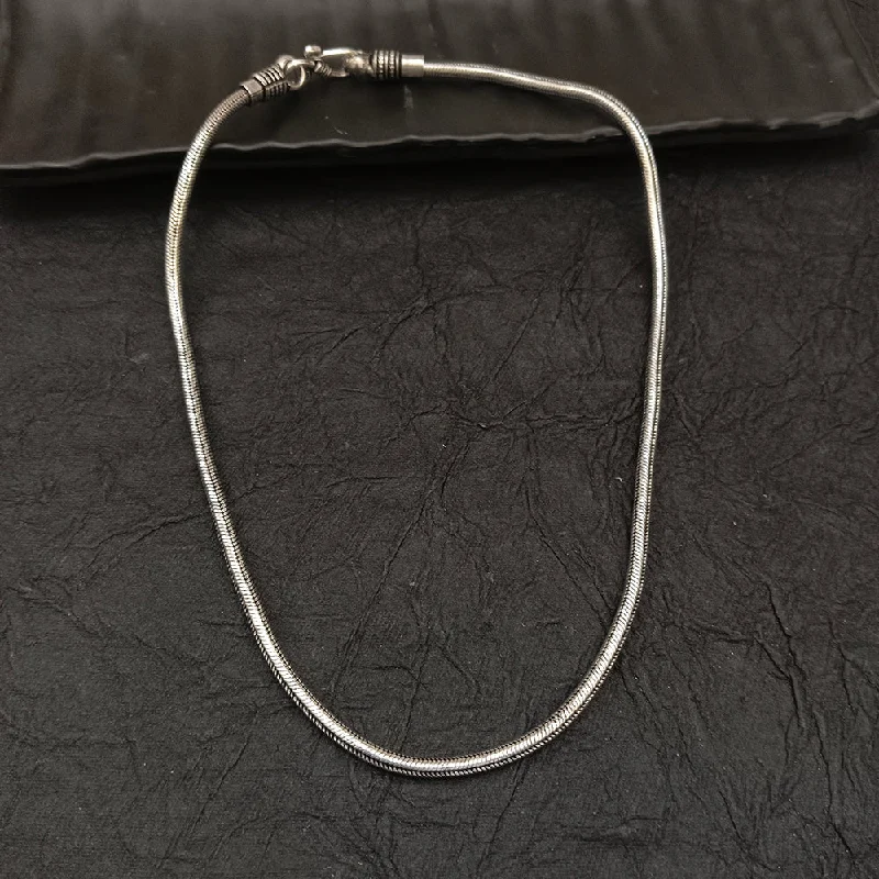 Exclusive Jewelry Sale – Limited-Time Discounts Deep Jewell Oxidised Plated Chain