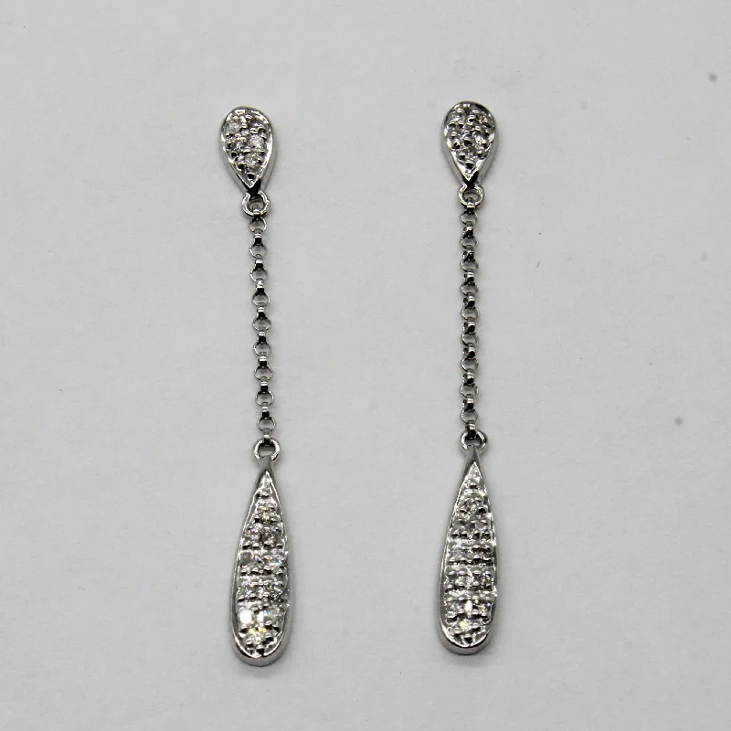 Personalized Jewelry At Special Discount Rates Diamond Drop Earrings | 0.10ctw |