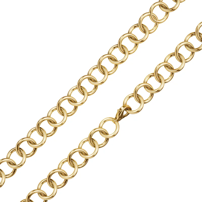 Stunning Jewelry At Even More Stunning Prices Gold Handmade Circle Chain