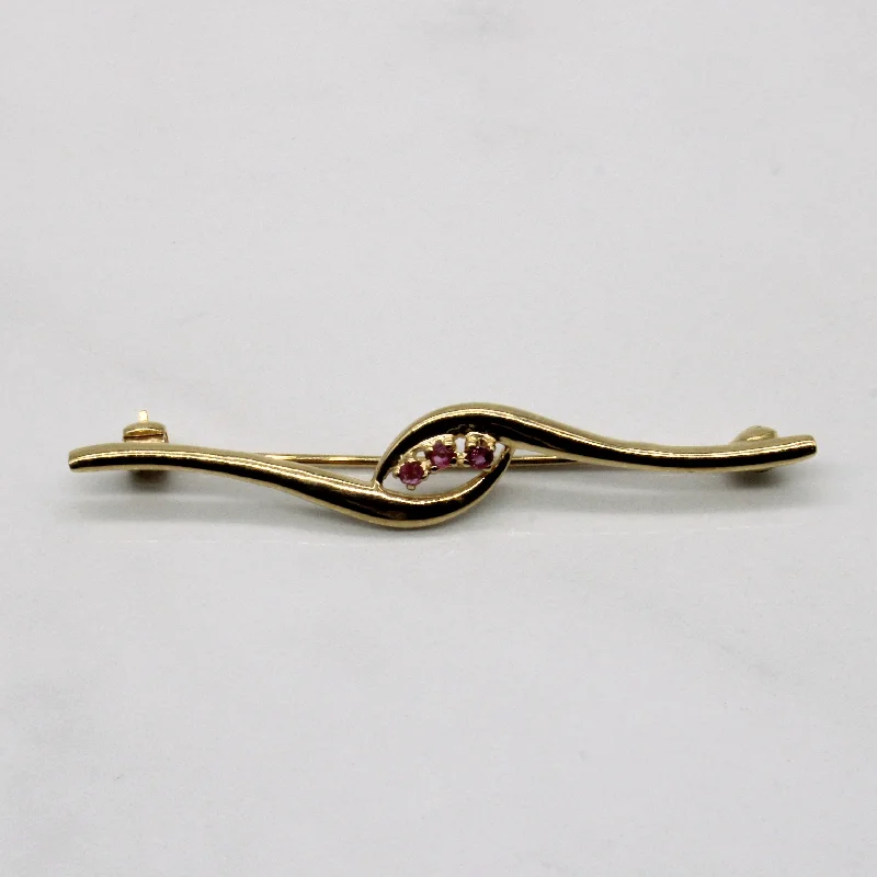 Once-A-Year Jewelry Deals – Shop Before They’Re Gone Ruby Waterfall Brooch | 0.09ctw |